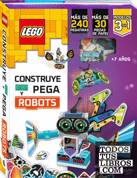 LEGO. Construye y pega robots
