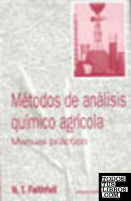 Métodos de análisis químico agrícola. Manual práctico