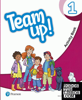 Team Up! 1 Activity Book Print & Digital Interactive Activity Book -Online Practice Access Code