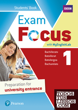 Exam Focus 1 Student's Book Print & Digital InteractiveStudent's Book - MyEnglishLab Access Code
