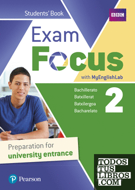 Exam Focus 2 Student's Book Print & Digital InteractiveStudent's Book - MyEnglishLab Access Code