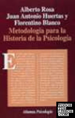 Metodología para la historia de la psicología