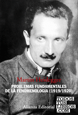 Problemas fundamentales de la fenomenología (1919/1920)