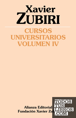 Cursos universitarios. Volumen IV (1934-1935)