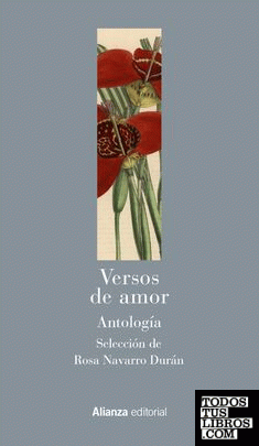 Versos de amor. Antología