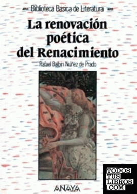 La renovación poética del Renacimiento