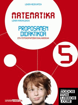 Matematika 5. Proposamen didaktikoa.