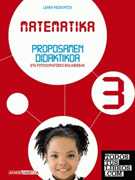 Matematika 3. Proposamen didaktikoa.