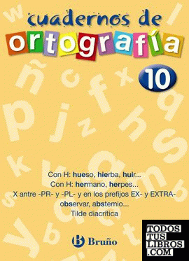 Cuaderno de Ortografía 10