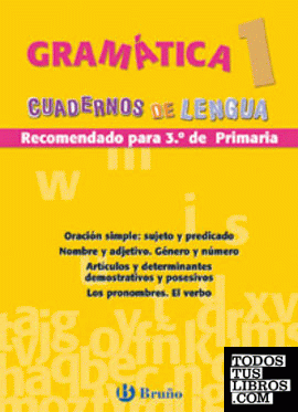 Gramática 1 Cuadernos Lengua Primaria