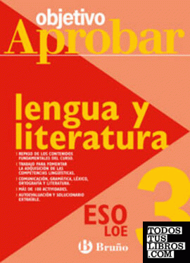 Objetivo aprobar Lengua y Literatura 3 ESO