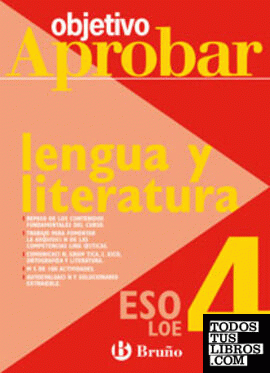 Objetivo aprobar Lengua y Literatura 4 ESO