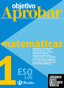 Objetivo aprobar Matemáticas 1 ESO