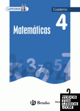Lapiceros Matemáticas 2 Cuaderno 4