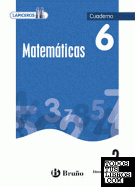 Lapiceros Matemáticas 2 Cuaderno 6