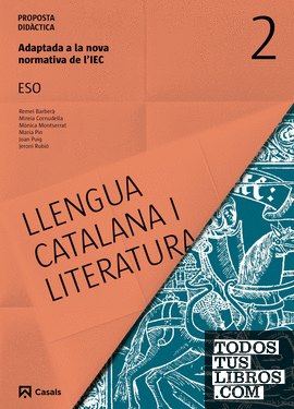 Proposta didàctica Llengua catalana i Literatura 2 ESO (2016)