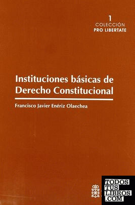 Instituciones básicas de derecho constitucional