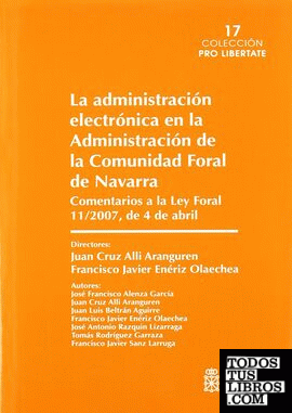 La administración electrónica en la Administración de la Comunidad Foral de Navarra