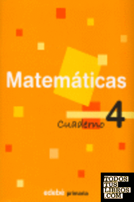 Matemáticas, 2 Educción Primaria, 1 ciclo. Cuaderno 4