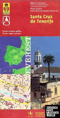 Santa Cruz de Tenerife. Plano callejero y mapa de carreteras