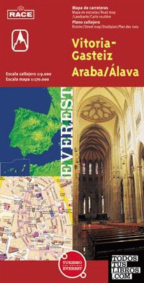 Vitoria-Gasteiz // Araba-Álava. Plano callejero y mapa de carreteras