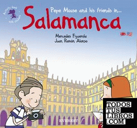 Pepe Mouse and his friends in Salamanca. Activity book with stickers