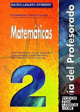 Matemáticas 2º Bachillerato. Guía del profesorado