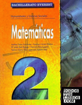 Matemáticas 2º Bachillerato Humanidades y Ciencias Sociales