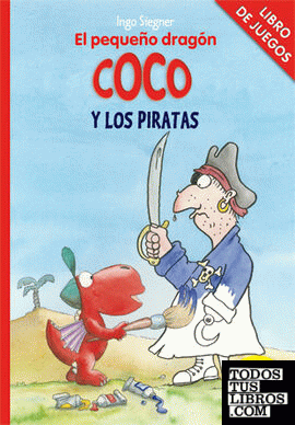 Libro de juegos - El pequeño dragón Coco y los piratas