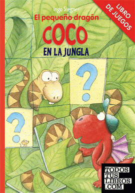Libro de juegos - El pequeño dragón Coco en la jungla