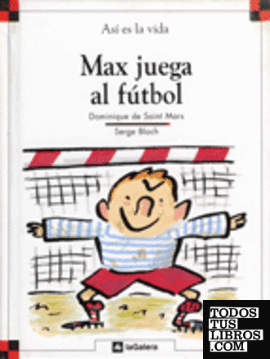 Max juega al fútbol