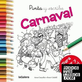 Pinta y escribe Carnaval