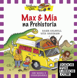 Max e Mía na Prehistoria