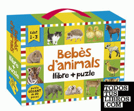 Bebès d'animals: llibre + puzle