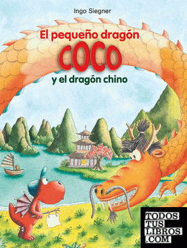 El pequeño dragón Coco y el dragón chino