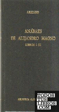 Anabasis Alejandro Magno libros i-iii