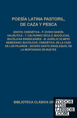 076. Poesía latina pastoril, de caza y pesca