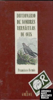 Diccionario nombres vernaculos aves