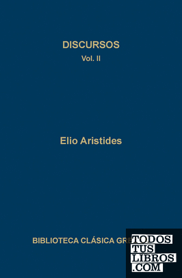 Discursos (aristides) vol. 2