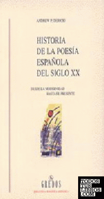Historia poesia española siglo xx