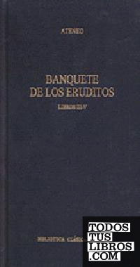 Banquete eruditos libros iii-v