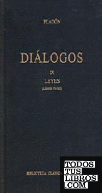 Dialogos vol. 9 leyes (libros vii-xii)