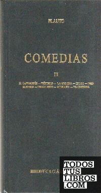 Comedias (plauto) vol. 3