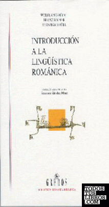 Introduccion a linguistica romanica