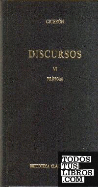 Discursos (ciceron) vol. 6 filipicas
