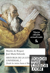 Hist.De  la literatura universal 1 n.Ed.