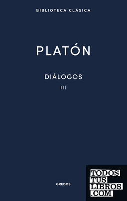 Diálogos III Platón