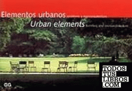 Elementos urbanos: Mobiliario y microarquitectura