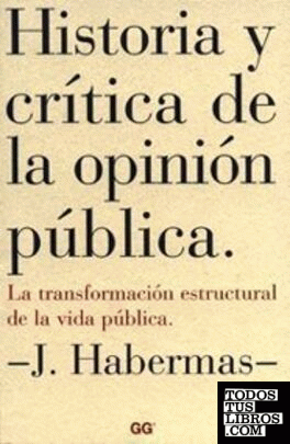 Historia y crítica de la opinión pública