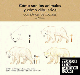 Cómo son los animales y cómo dibujarlos con lápices de colores